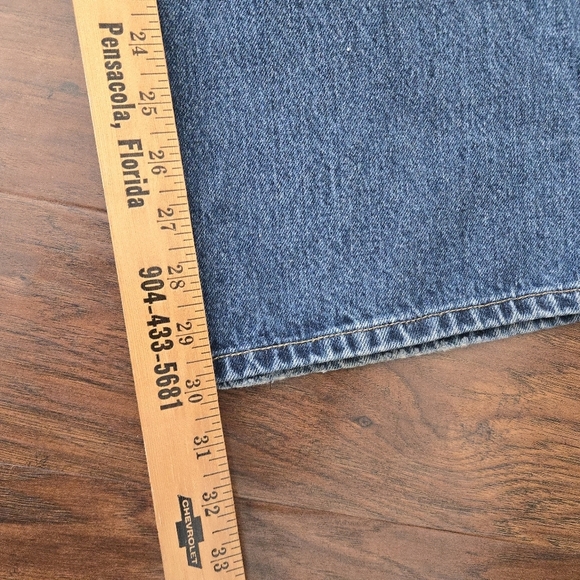 Vintage Snoop Dogg Denim Jeans Mens Size 36x30 Wide Leg Baggy Loose Pants - Picture 6 of 7